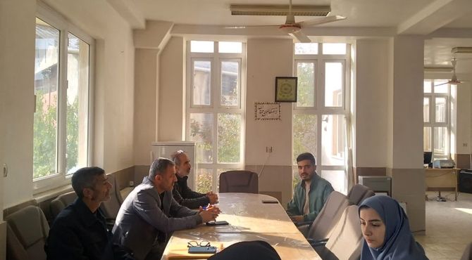 جلسه کارگروه جشنواره فرهنگی هنری فردا و پرسش مهر رامیان