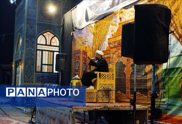 برگزاری مراسم شب دوم عزاداری ماه محرم در مسجد شهدای گمنام 