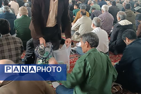 نماز عبادی سیاسی جمعه در هفته بسیج مستضعفین در نیشابور 