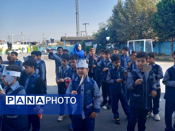  پویش دهان و دندان در دبستان شاهد شهرستان کردکوی