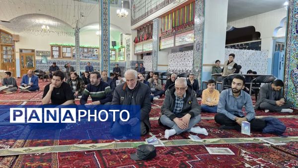 مراسم شب قدر ۱۹ رمضان در اهر 