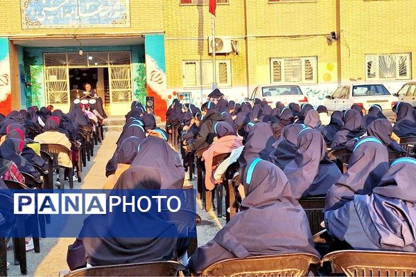 سوگواره فاطمی در دبیرستان بنت الهدی اسلامشهر 