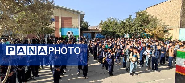 جشن آغاز سال تحصیلی جدید در مدرسه شهدای فرهنگی شهرستان شیروان
