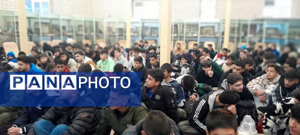 آخرین کاروان دانش‌آموزان پسر ناحیه ۴ کرج به اردوی راهیان نور 