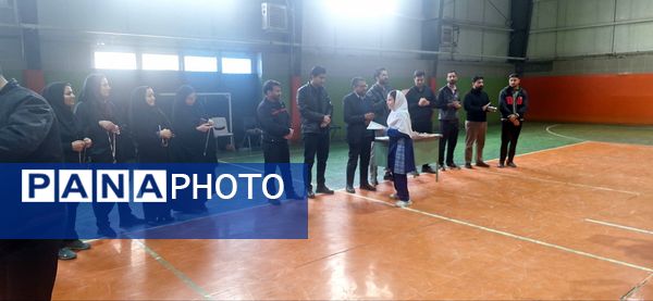 مسابقات هندبال مدارس ابتدایی در زاوه