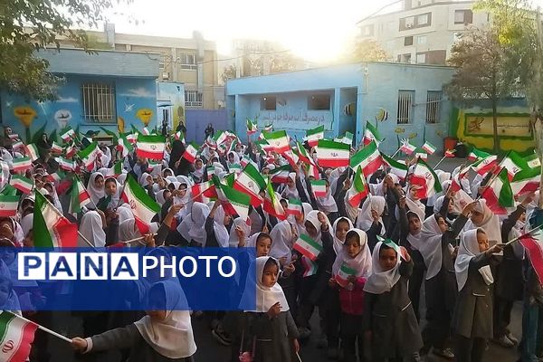 برگزاری صبحگاه‌ در کهریزک با برنامه‌های متنوع