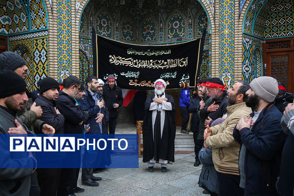 مراسم عزاداری سالروز شهادت امام هادی(ع) در حرم حضرت معصومه(س)