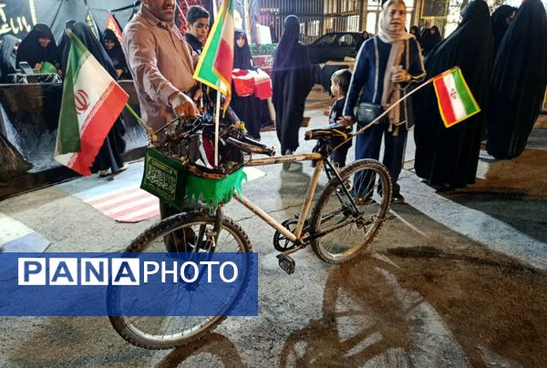 برپایی موکب دختران بصیرا در بجنورد 