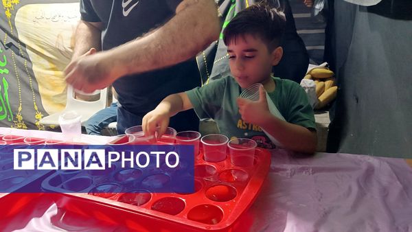 شبیه‌سازی مسیر پیاده‌روی نجف اشرف تا کربلای معلی در پایانه اتوبوس رانی عاشق‌آباد