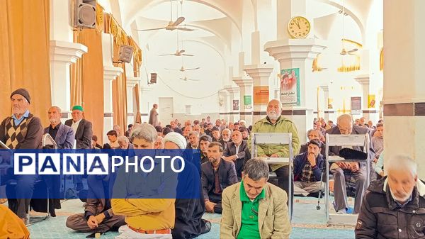 نماز عبادی سیاسی جمعه در شهرستان خلیل آباد 