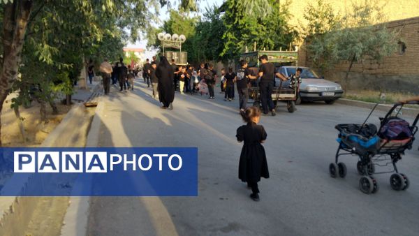 هیات‌ عزاداری‌ در شهر وردنجان‌‌ 
