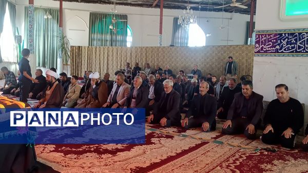 برگزاری مراسم تشییع نمادین پیکر حضرت فاطمه(س)در امامزاده سید محمد(ع)کاشمر