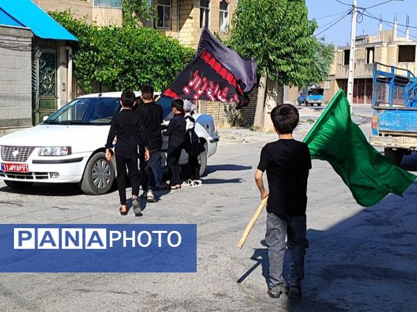 ایرانِ امام حسین، با پشتیبانی نونهالان پیروز است 