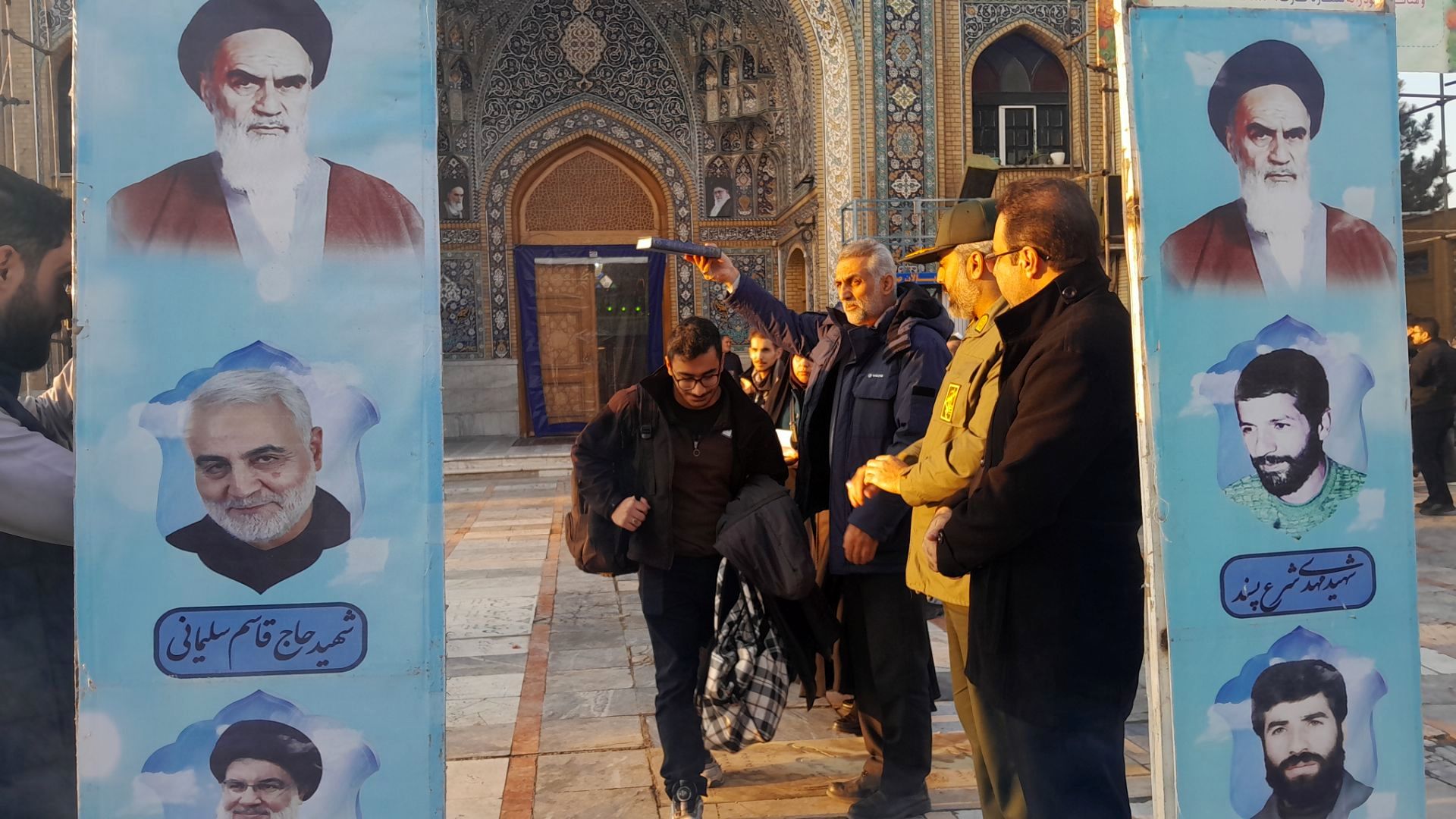 آخرین کاروان دانش‌آموزان پسر ناحیه ۴ کرج به اردوی راهیان نور 