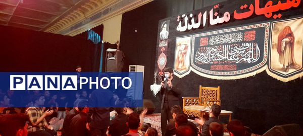 مراسم عزاداری و سینه زنی شب اربعین در هیأت انصار المهدی کاشمر