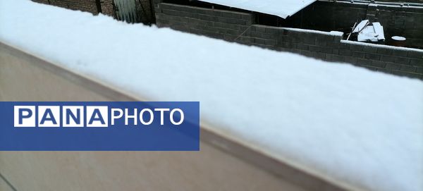 دومین بارش برف پاییزی در شهرزیبای بار نیشابور