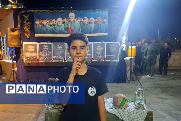 بزرگداشت مقام شهدای دفاع مقدس در آخرین روز هفته دفاع مقدس