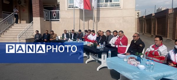 مانور آمادگی برای مقابله با بحران در آموزشگاه دخترانه راز