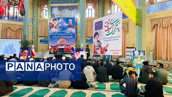 هم صدایی مسئولان و مردم باخرز در سایه  حماسه تاریخی 9 دی