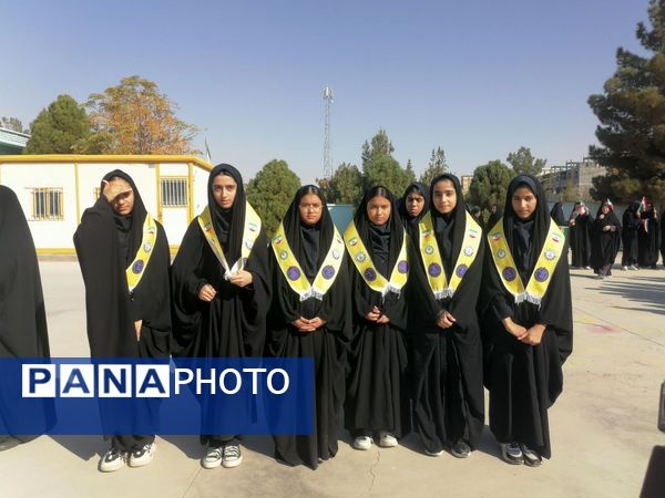 تشییع باشکوه شهید گمنام درسطح مدارس مه ولات