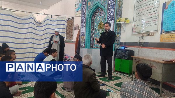 اعتکاف پسران دیشموک در مسجد امیرالمؤمنین(ع)