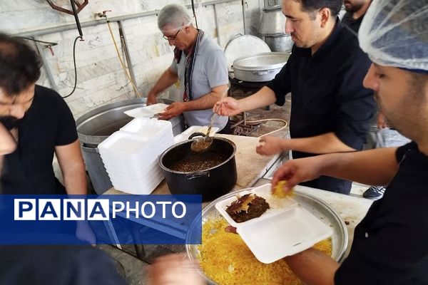 پذیرایی از محبان سید الشهدا در شهرستان قرچک 