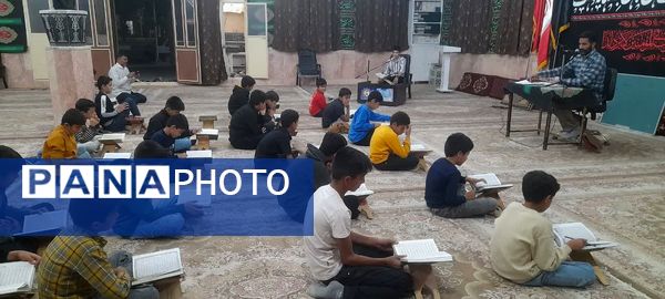 جلسه قرآنی و آموزش تخصصی قرائت قرآن کریم شهدای فدافن