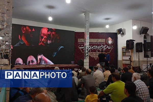 برگزاری یادواره شهدا در مسجد موسی بن جعفر شهرستان فیروزکوه 