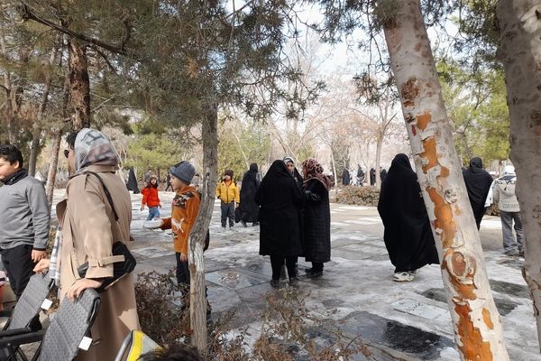 مراسم چراغ برات در بهشت رضا مشهد مقدس 