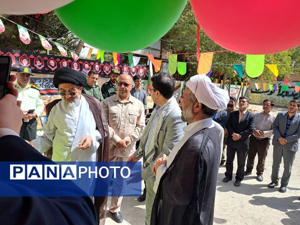 آیین بازگشایی مدارس و افتتاح نماز خانه، در آموزشگاه تکتم باخرز