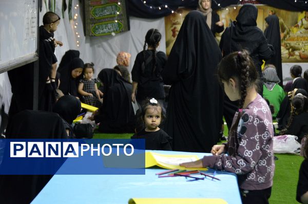 مراسم عزاداری هیئت فرهنگیان در نیشابور 