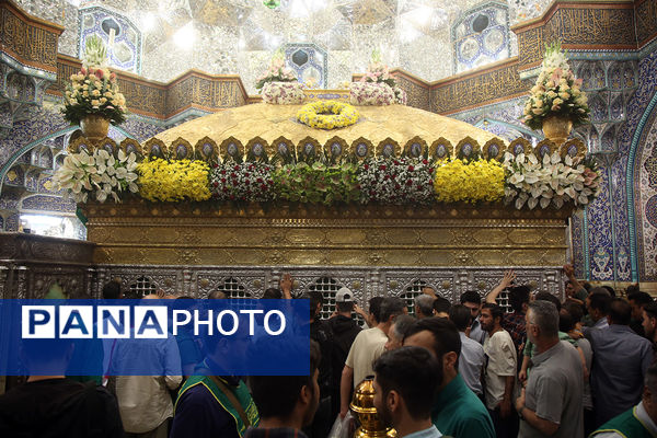 مراسم گل آرایی حرم حضرت معصومه(س) و جشن سالروز ورود ایشان به قم