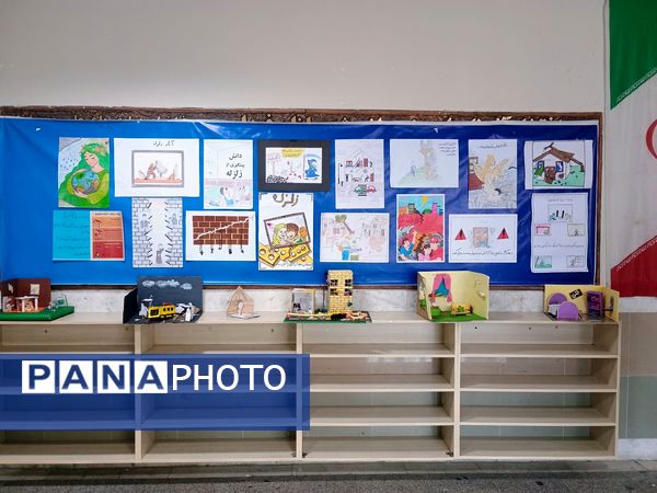 مانور زلزله و ایمنی در مدرسه هوشیار