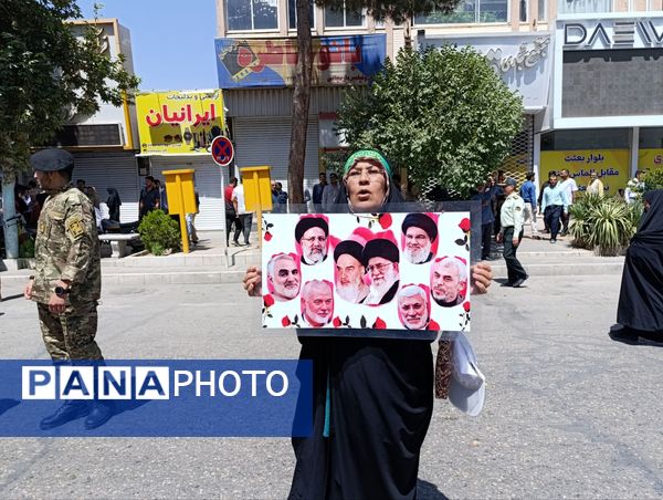 راهپیمایی جمعه خشم و نصر در نیشابور 