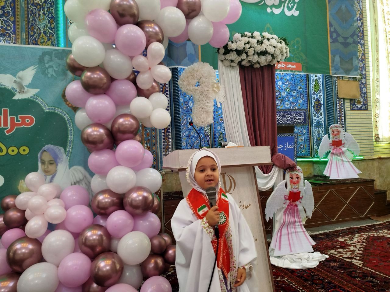 بزرگ‌ترین مراسم جشن تکلیف دانش‌آموزان پایه سوم ابتدایی شهرستان مراغه 