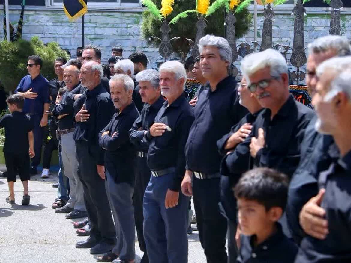 تلاش پرشور نوکران و پیرغلامان اباعبدالله الحسین در روستای فدافن