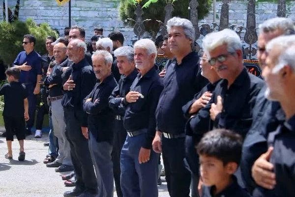 تلاش پرشور نوکران و پیرغلامان اباعبدالله الحسین در روستای فدافن