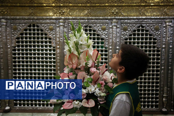 مراسم گل آرایی حرم حضرت معصومه(س) و جشن سالروز ورود ایشان به قم