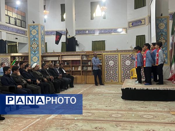 حضور قائم‌مقام معاون وزیر در سازمان دانش‌آموزی در  راهپیمایی ۱۳ آبان شهرک مروارید بندرعباس