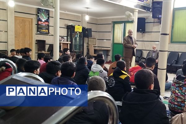 گرامیداشت شهادت حضرت زینب (س) و آیین یادواره شهید امیرحسین زمانی در مسجد ولیعصر(ع)اسلامشهر