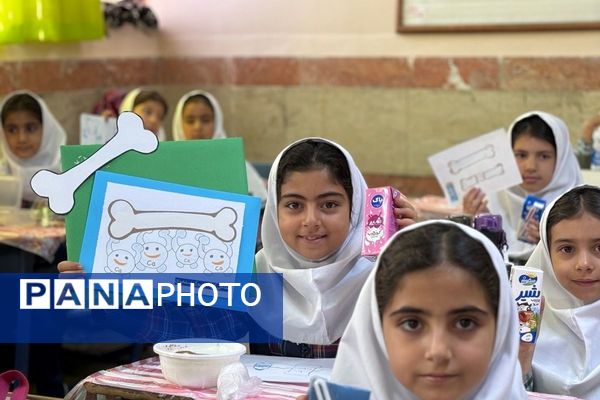 روز جهانی پوکی استخوان در مدارس شهرستان ملارد