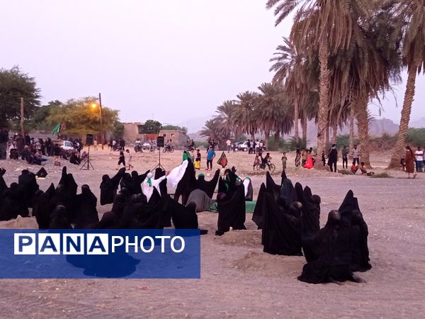 آیین باشکوه کاروان شام تا کربلا در میناب