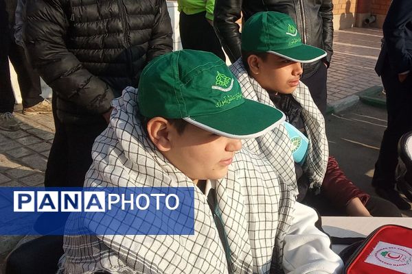  فینال المپیاد ورزشی درون مدرسه‌ای در دبیرستان بشارت بهارستان‌دو 