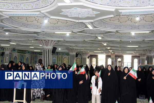 مراسم یادبود شهدای جنگ تحمیلی رژیم صهیونیستی علیه ایران