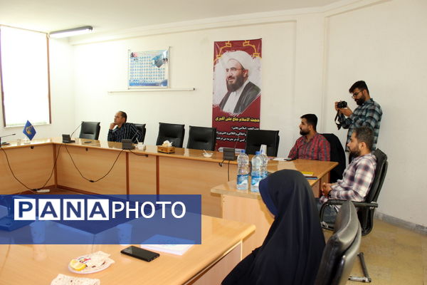 جلسه هم‌اندیشی اتحادیه انجمن‌های اسلامی دانش‌آموزان و سازمان دانش‌آموزی استان بوشهر