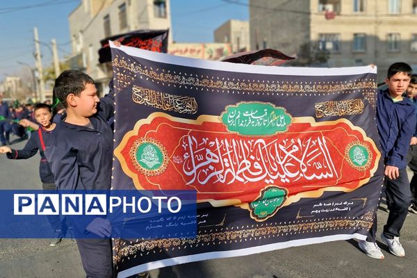 آیین عزاداری نو گلان فاطمی؛ از مسیر مدرسه میثاق تا مسجد امام حسن مجتبی (ع) فشافویه