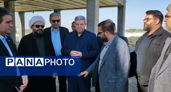  بازدید رئیس سازمان بهزیستی کشور از پروژه نهضت ملی مسکن مددجویان بهزیستی در کاشمر 