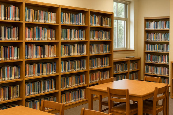 کتابخانه‌ مدرسه ،قلب تپنده رشد فکری دانش‌آموزان 