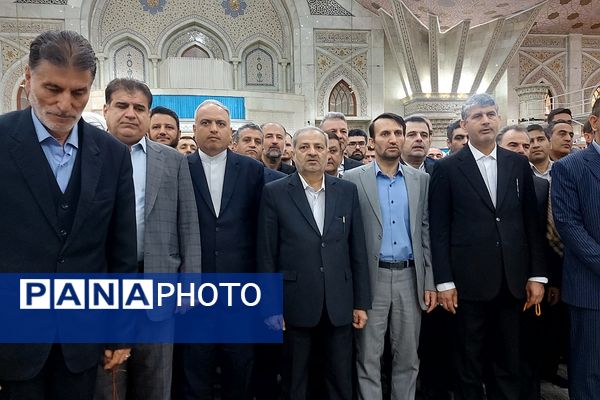 برگزاری آیین تجدید میثاق فرهنگیان با آرمان‌های امام خمینی(ره) با حضور وزیر آموزش و پرورش 
