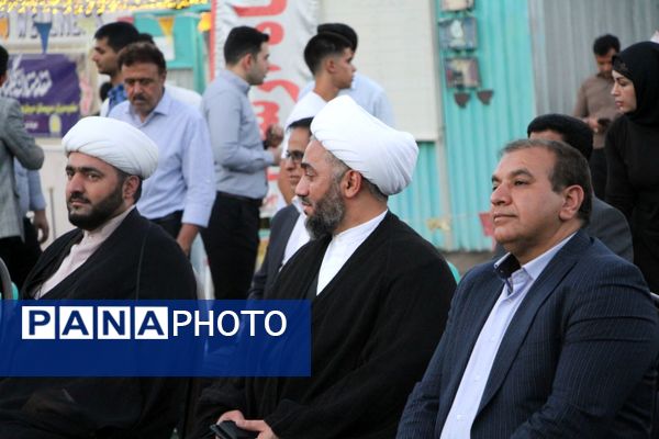 مراسم اختتامیه مسابقات جایزه بزرگ تنیس خاکی بم در مجموعه ورزشی آرشام بم